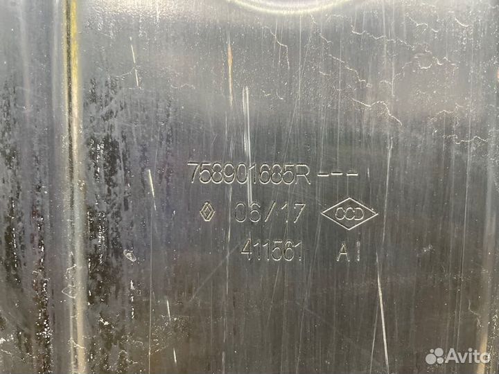 Защита двигателя Renault Duster