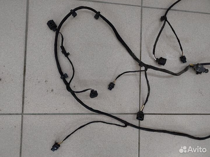 Проводка переднего бампера Audi Q7 4L дорест