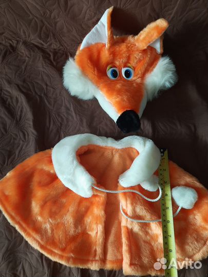 Новогодний костюм лиса