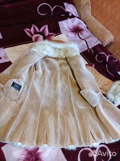 Дублёнка на девочку