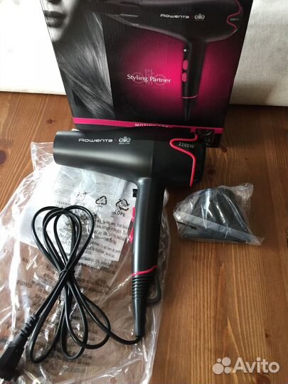 Фен для сушки волос Rowenta CV5712 elite 2200w