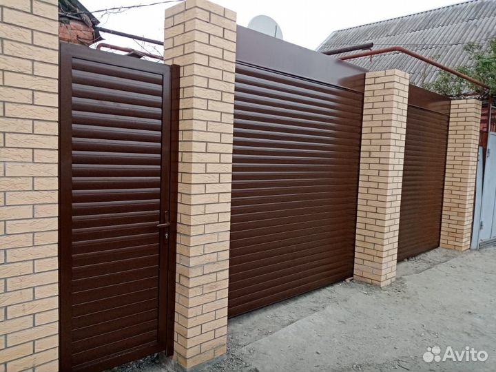 Калитка алюминевая