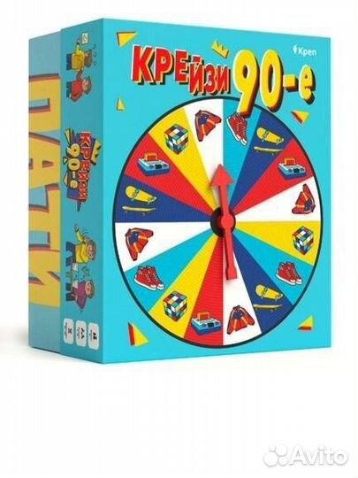 Настольная игра Крейзи 90 ые