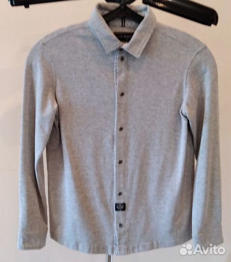 Рубашка школьная, рост 134