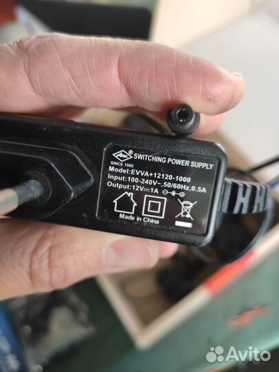 Адаптер блок питания 12v