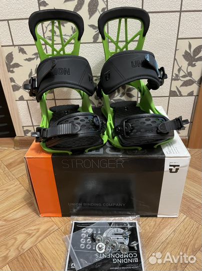 Крепление для сноуборда Union Flite pro, M