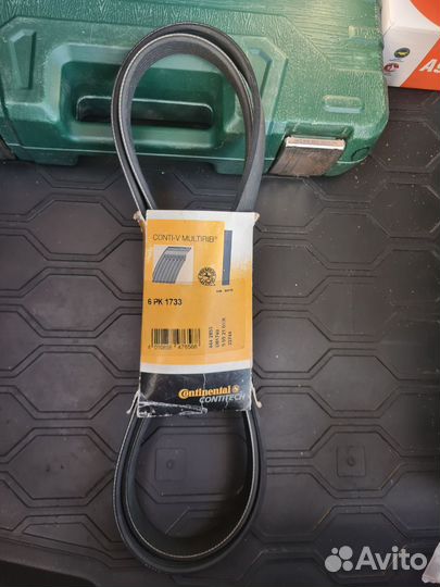 Ремень contitech 6 PK 1733 на volkswagen polo