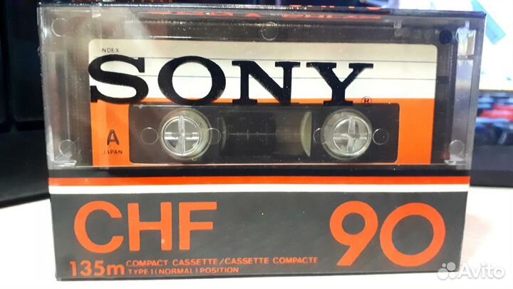 Аудиокассета sony chf 90