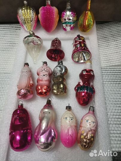 Елочные игрушки СССР