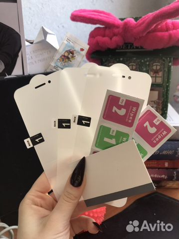 Набор гидрогелевых пленок на iPhone