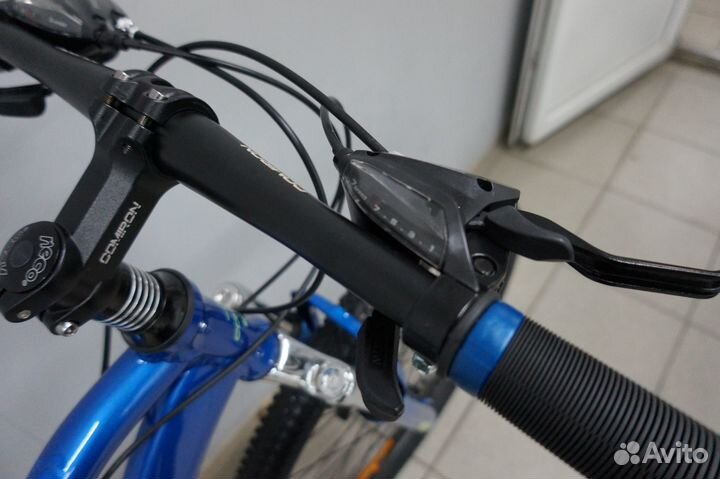 Велосипед алюминиевый Синий 26 на дисковых