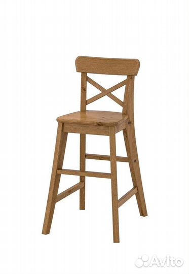 Детский стульчик для кормления деревянный Ингольф