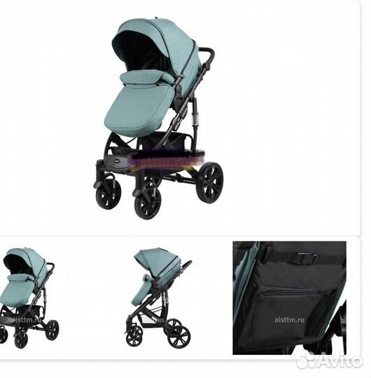 Детская коляска трансформер 2 в 1
