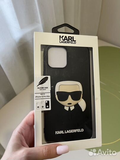 Чехол на iPhone 12 pro max karl lagerfeld