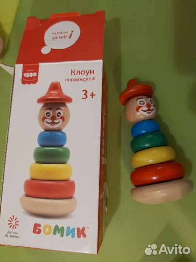 Коллекция развивающих Монтессори игрушек и книг