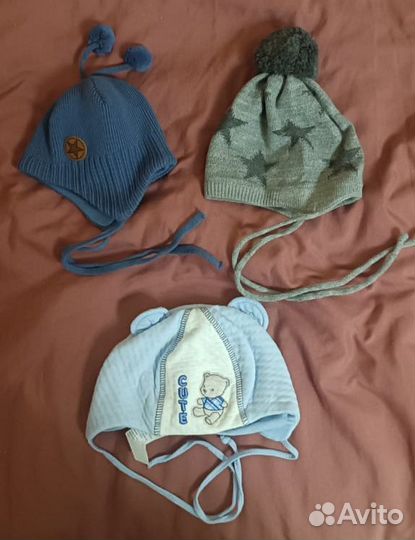 Шапки детские для мальчиков