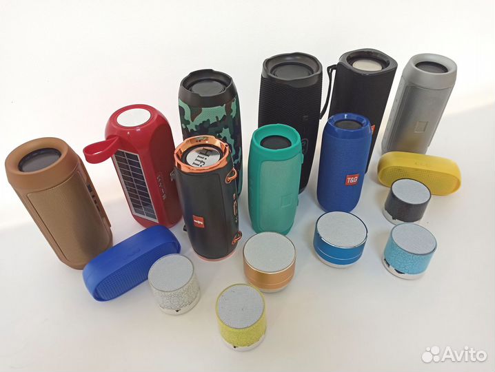 Колонка с радио блютус беспроводная