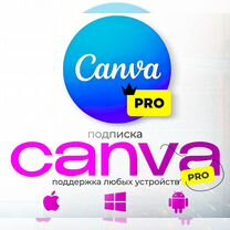 Canva Pro Лицензия 6 месяцев