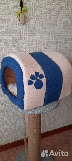 Когтеточка с домиком бу