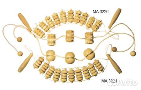 Массажер деревянный для спины