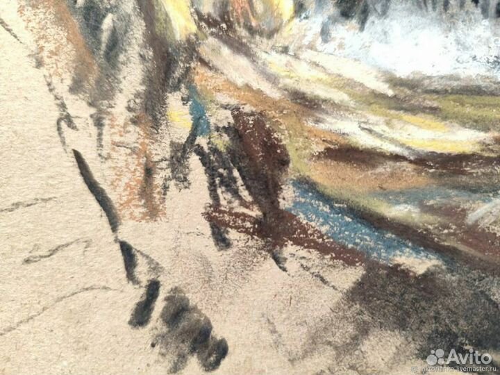Картина пастелью 