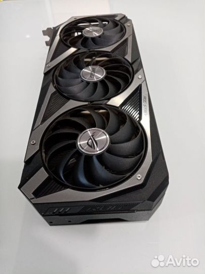 Видеокарта asus roc strix geforce rtx 3070 ti