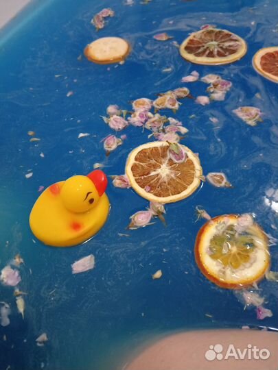 Набор авторская соль для ванны со свечей