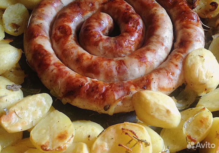 Колбаса для жарки из рубленого мяса