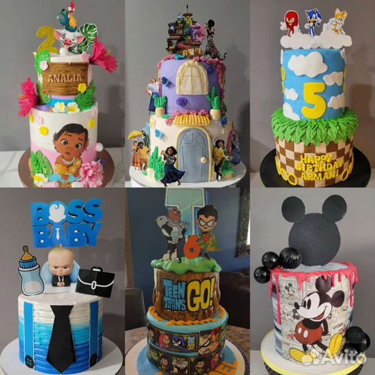 Торты на заказ Москва, Одинцово, Голицыно