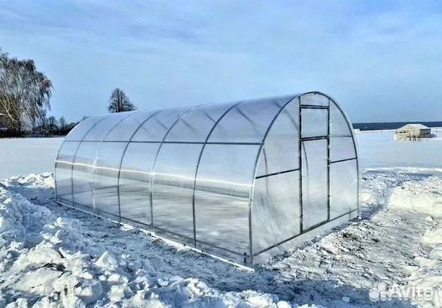 Теплица 3 на 4 из поликарбоната