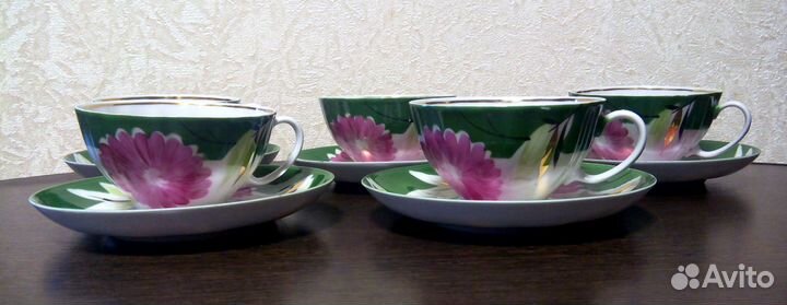 Молочник от сервиза Астры/Георгин Дулёво новый