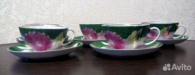 Молочник от сервиза Астры/Георгин Дулёво новый