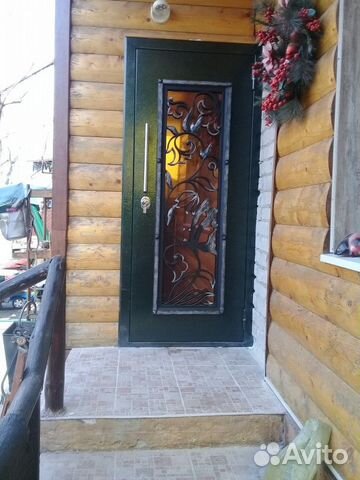 Дверь входная со стеклопакетом