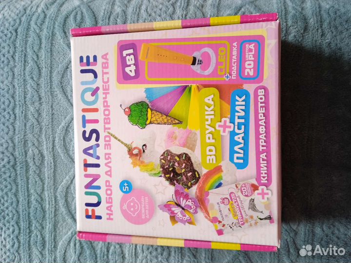 3d ручка с пластиком