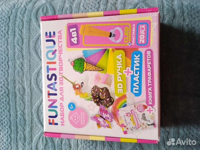 3d ручка с пластиком