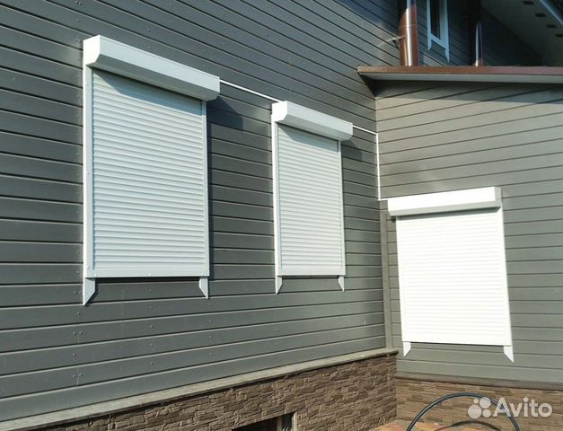 Рольставни на окна для дачи