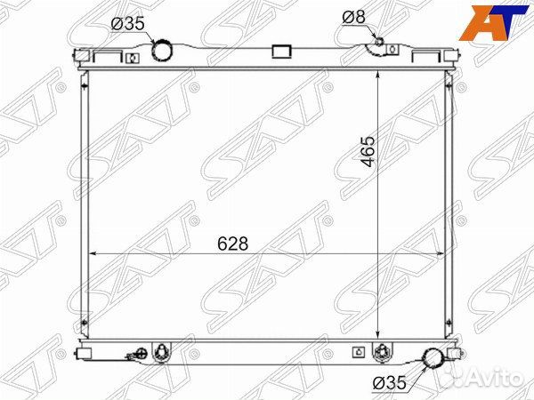 Радиатор KIA sorento
