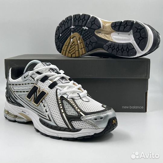 New Balance 1906R White Metallic Gold