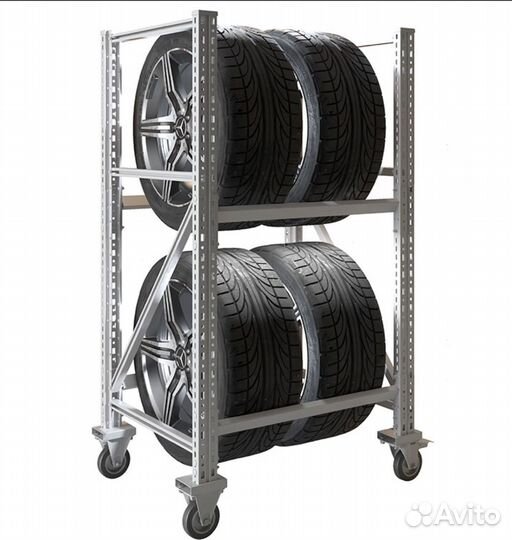 Стеллаж для хранения шин