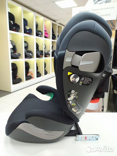 Автокресло 15-36кг Cybex Solution S i-fix Black&Gr