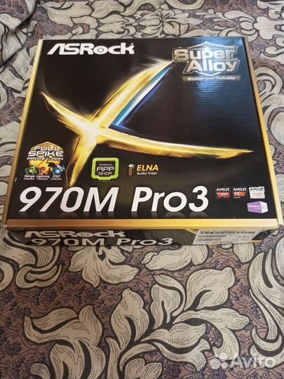 Материнская плата Asrock 970m pro3
