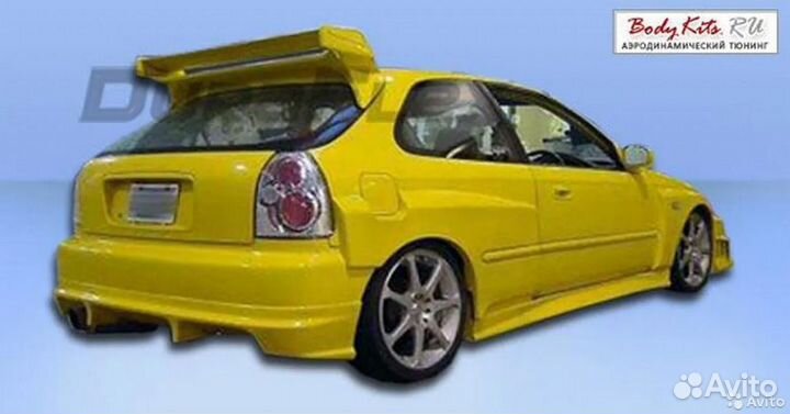 Спойлер Feels для Honda Civic EK 96-00