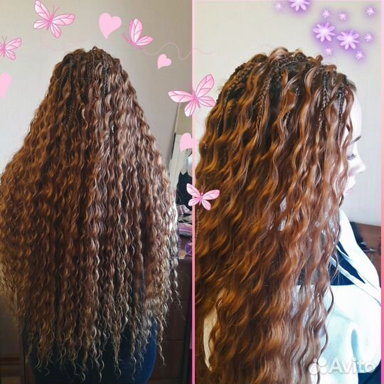 Афрокосы, кудри, брейды