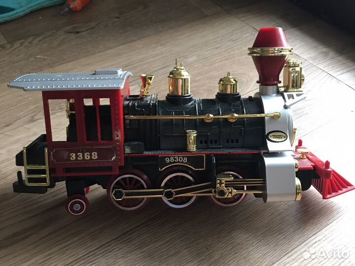 Поезд электрический western express с железной дор