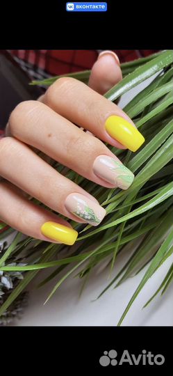 Маникюр гель лак