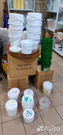 Ведра пластиковые