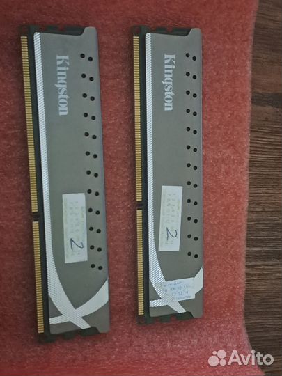 Оперативная память Kingston ddr3 2*4 gb 1600 мгц