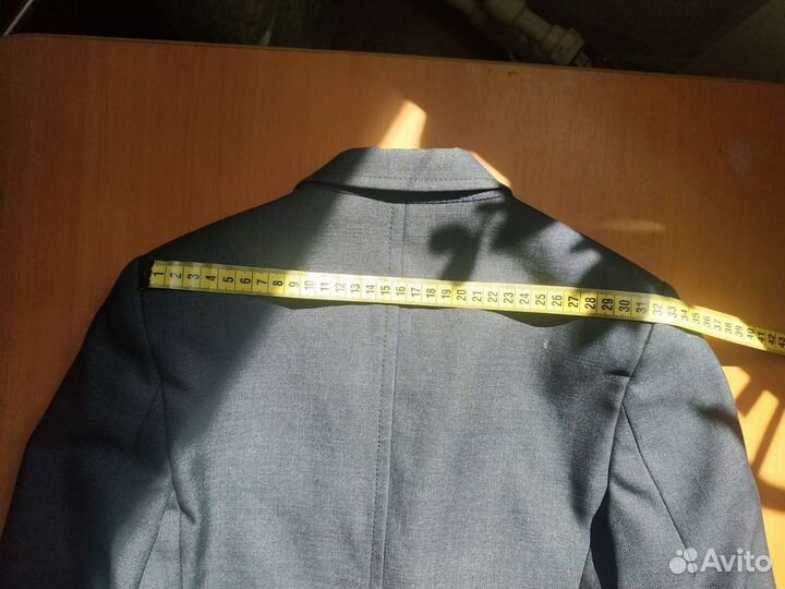 Костюм школьный 146 серый
