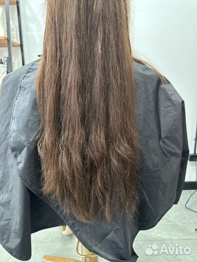 Кератиновое выпрямление волос