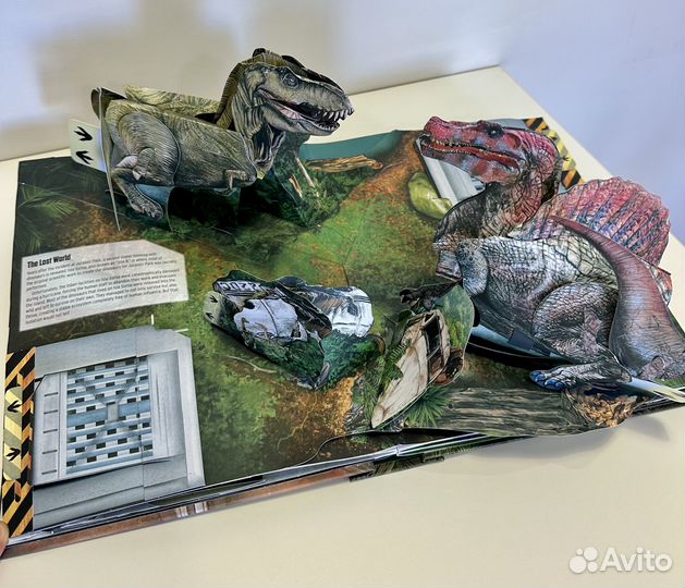 Мир Юрского Периода Книга - Jurassic World Pop Up